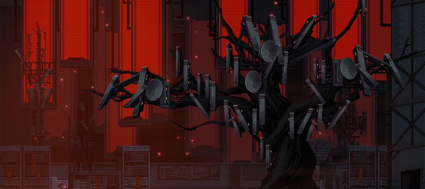 Киберпанк-платформер Sanabi получил бесплатное дополнение