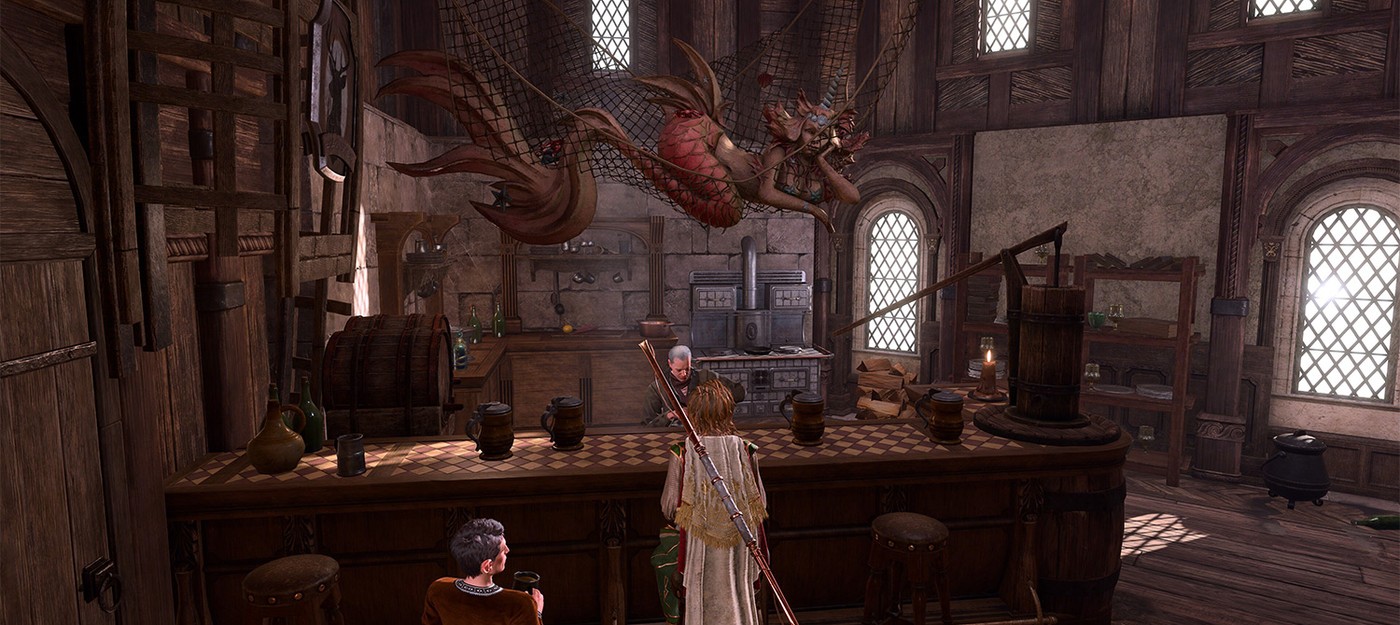 Фанаты Baldur's Gate 3 разделились из-за самой любимой таверны – Краснеющая Русалка или Эльфийская песнь