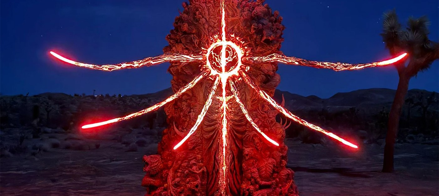 Загадочная статуя в пустыне может указывать на Divinity Original Sin 3, DLC для DOOM или настоящий портал в Ад