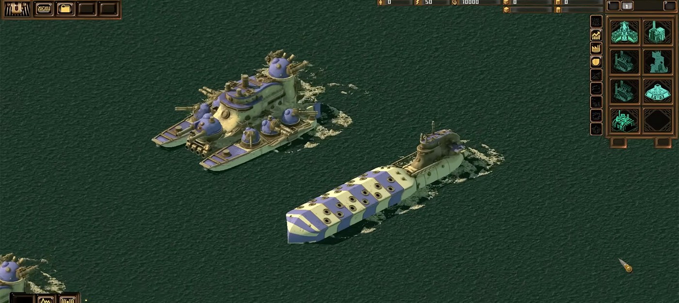 Новый трейлер олдскульной стратегии D.O.R.F. демонстрирует морские юниты и сражения