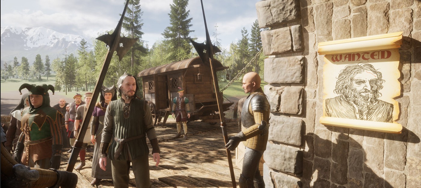 Анонсирован Gate Guard Simulator про работу стражника у ворот средневекового замка