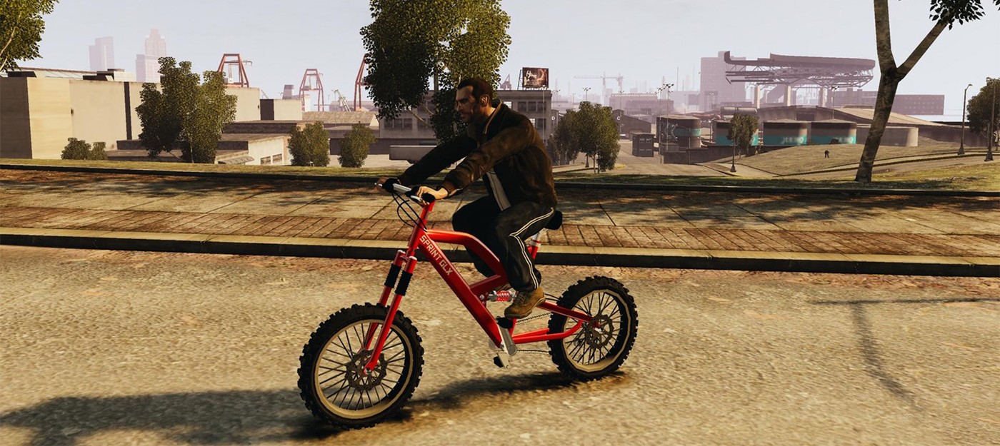 Спустя 17 лет после релиза в GTA 4 появился продвинутый мод на велосипеды