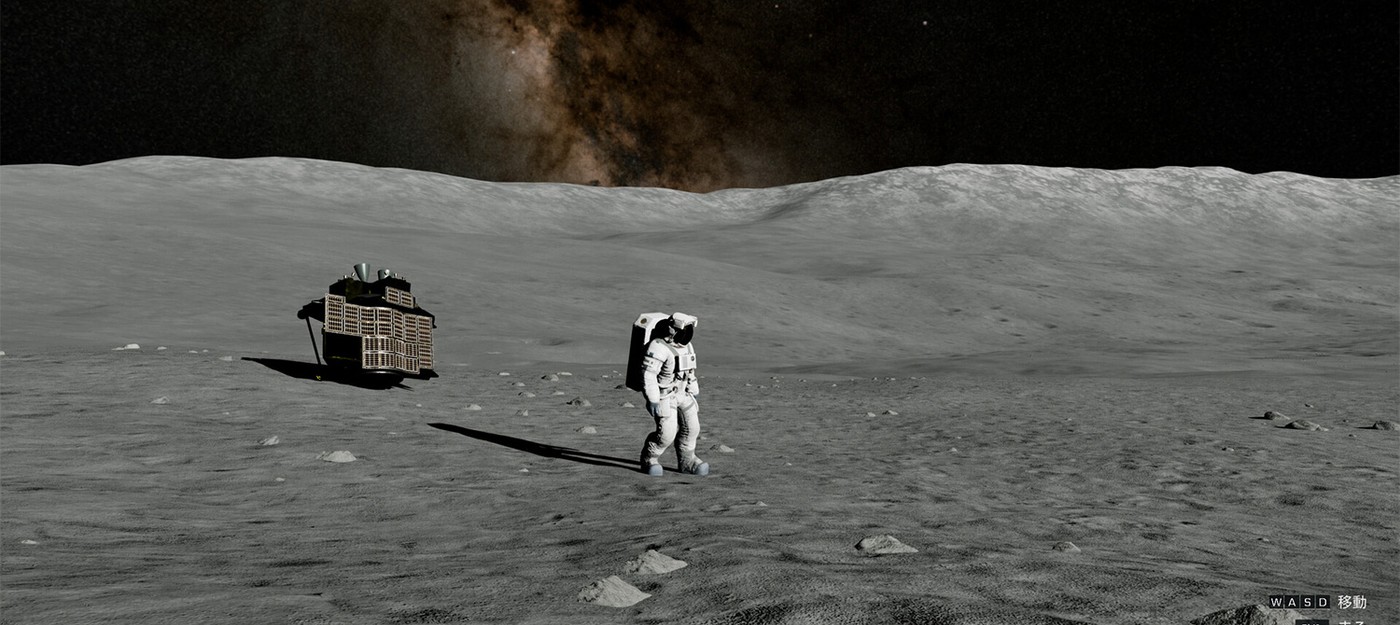 Научно-точный симулятор исследования Луны от японского космического агентства вышел бесплатно в Steam