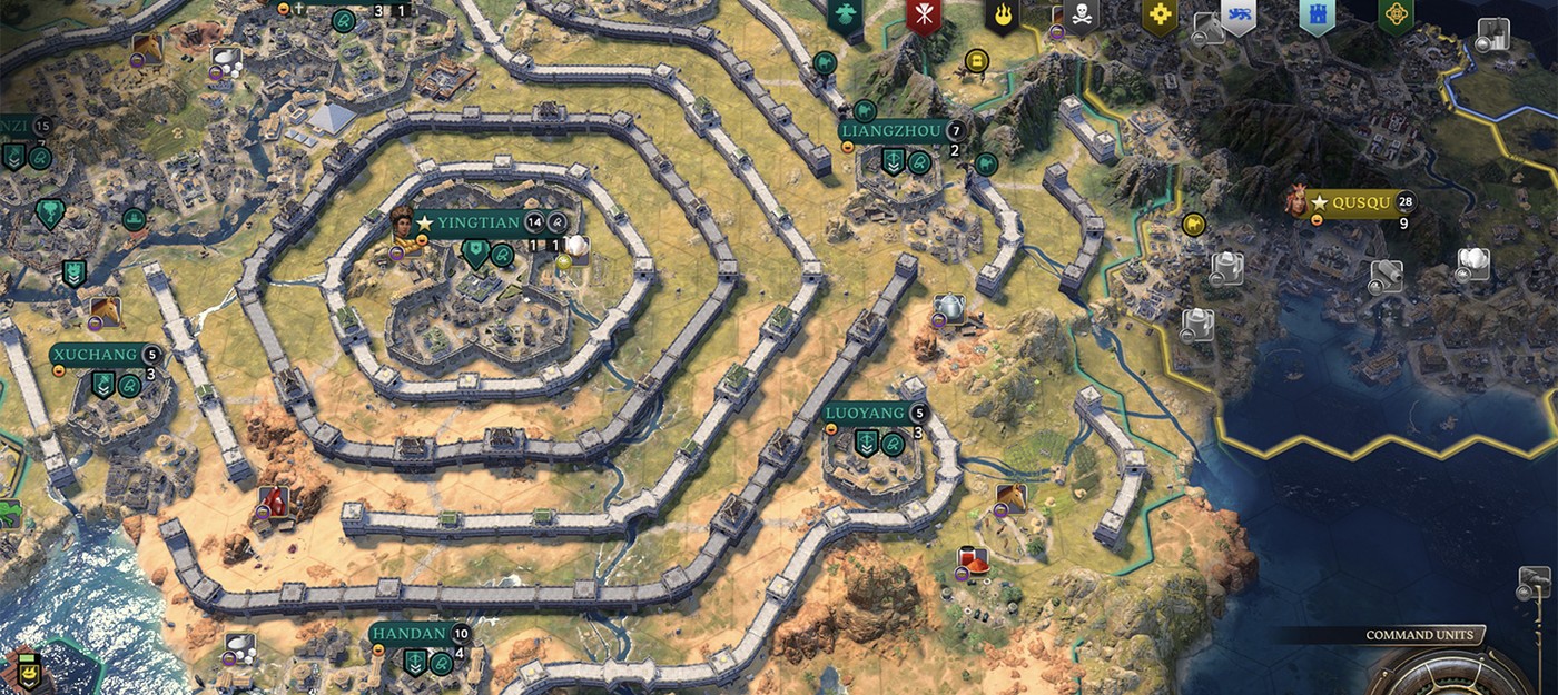 Игрок Civilization 7 создал самую эпичную Великую стену в истории серии