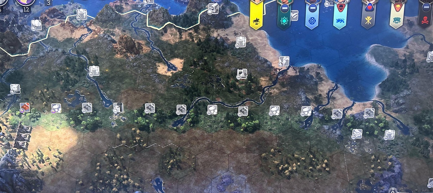 Игрок Civilization 7 обнаружил идеальную линию из 12 ресурсов и превратил её в основу империи