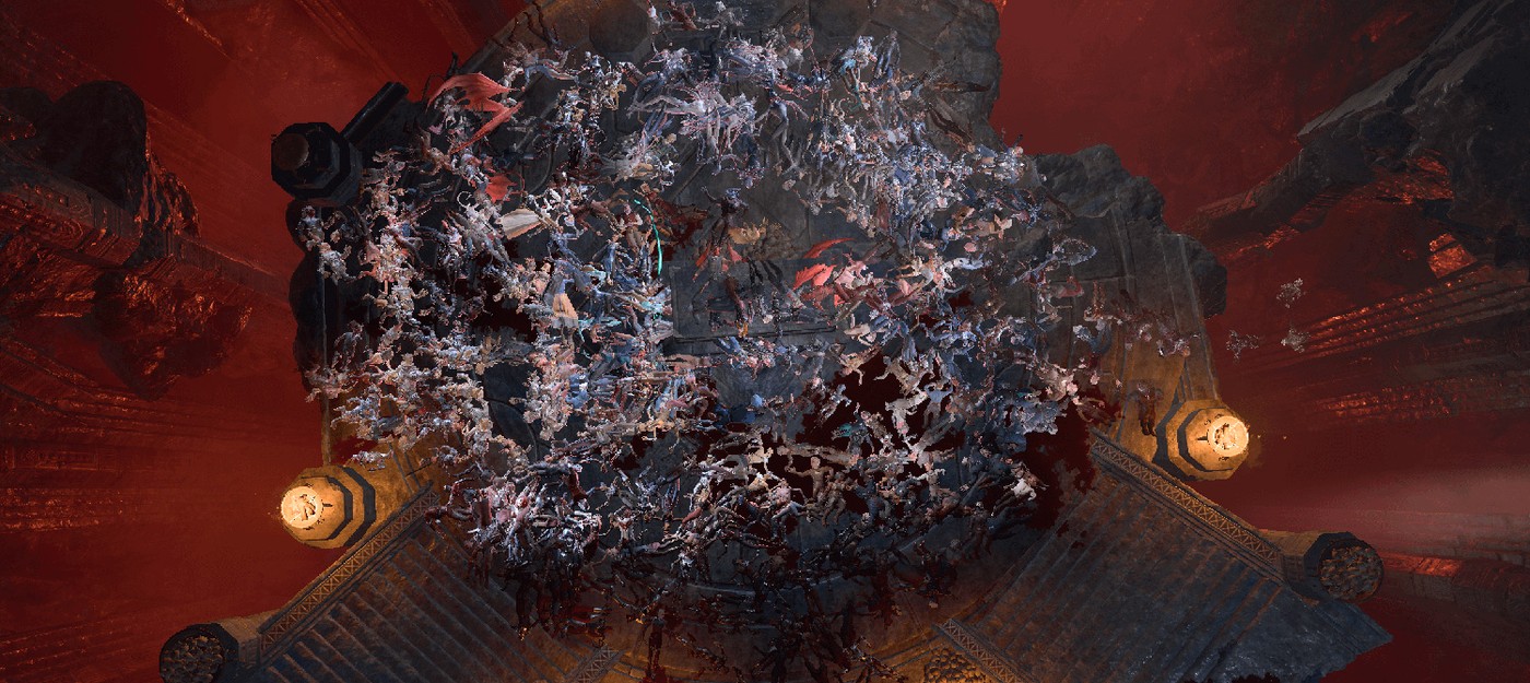 Игрок Baldur's Gate 3 создал зловещий храм из 850 трупов, который ужаснул бы даже Баала