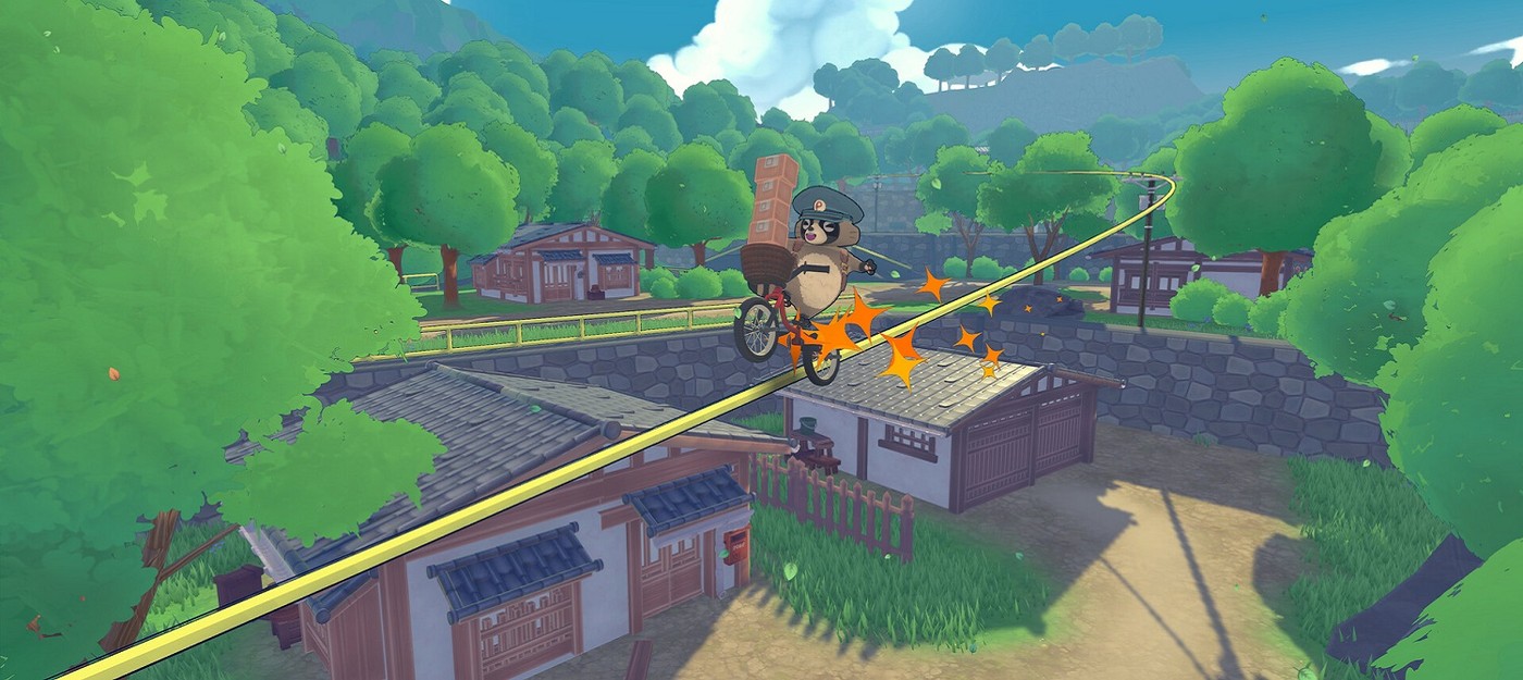 Уютную игру про енота-почтальона Tanuki Pon's Summer перенесли на 2026 год