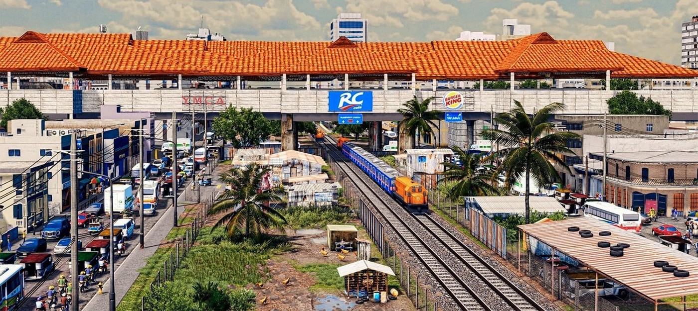 Игрок Cities Skylines воссоздал эволюцию филиппинского города