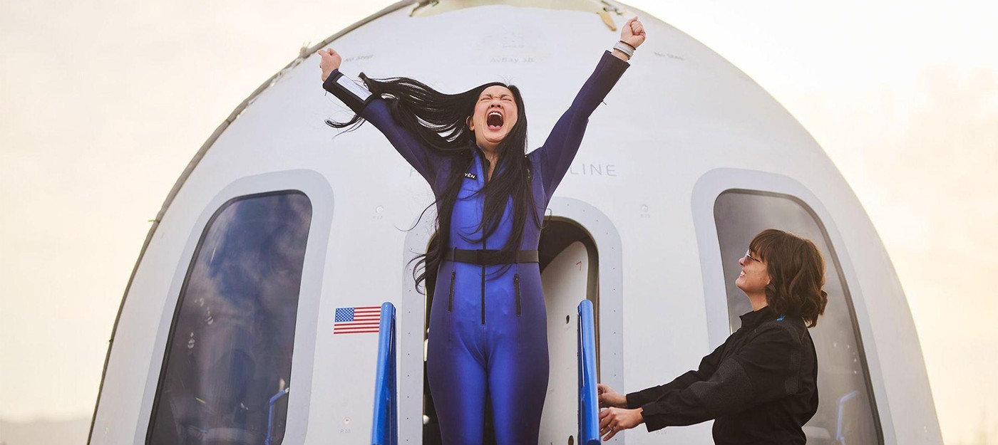 Космическая туристка Blue Origin рассказала о депрессии после травли из-за женского космического полёта
