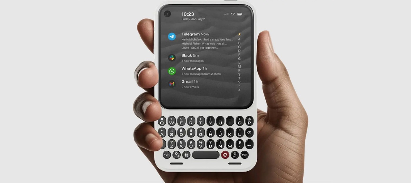 Clicks выпустит смартфон Communicator с клавиатурой в стиле BlackBerry
