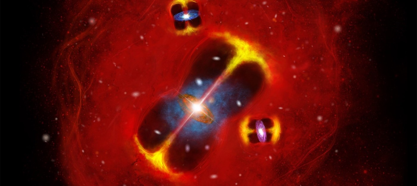 Астрономы обнаружили "невозможное" скопление галактик