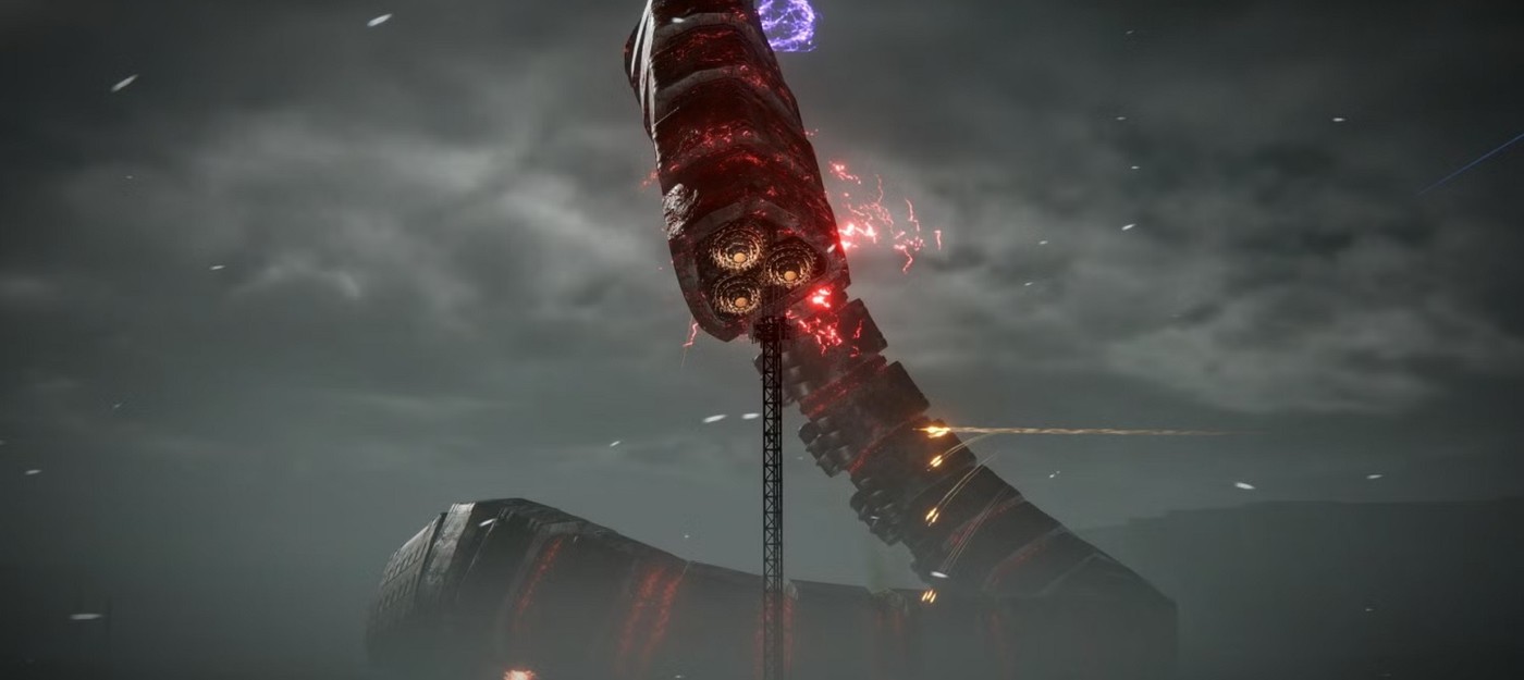 Игрок врукопашную побил Ледяного Червя в Armored Core 6, не получив при этом урона