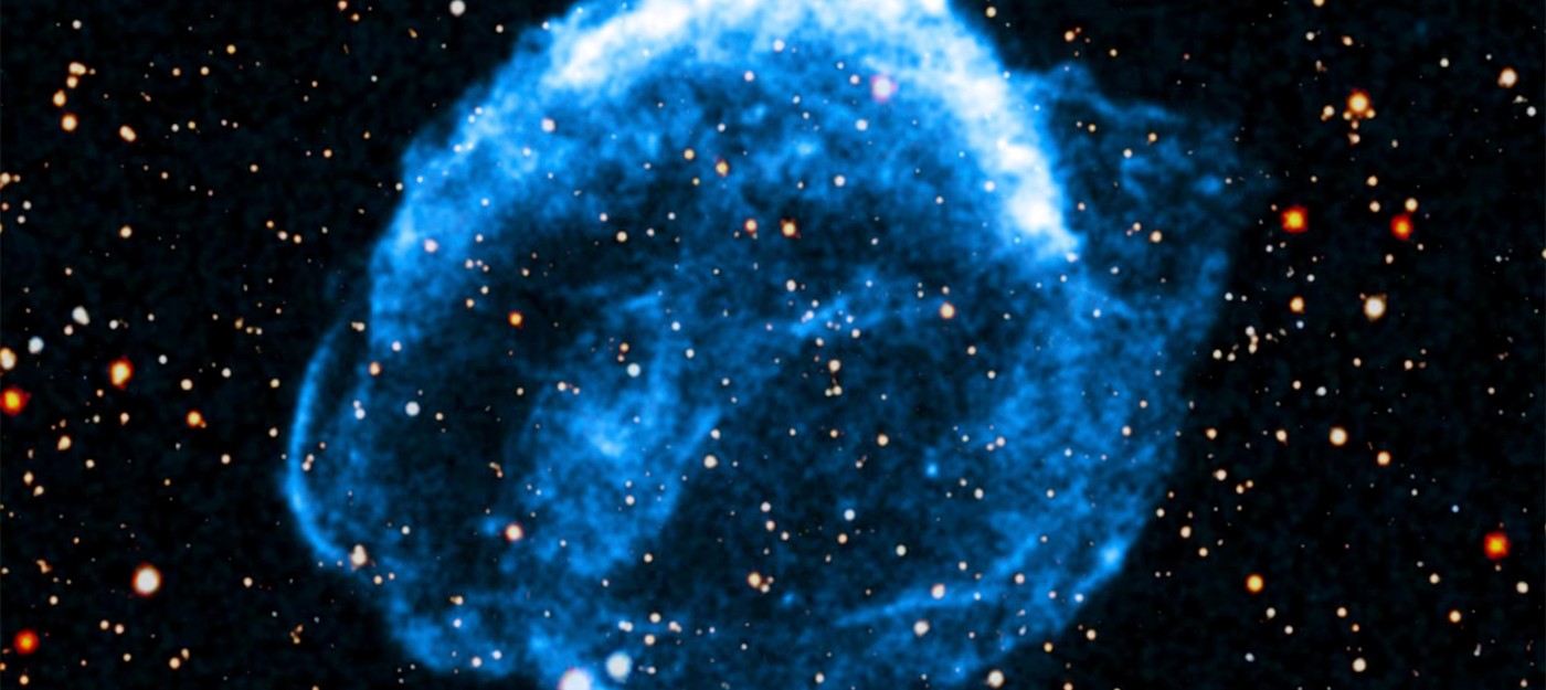 Таймлапс за 25 лет показал, как остаток сверхновой расширяется в космосе