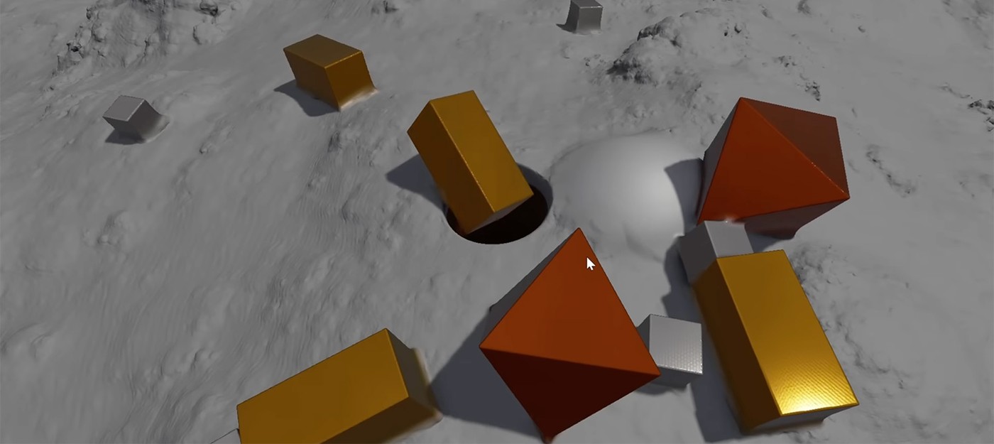 Инди-разработчик показал собственный движок с потрясающими возможностями деформации мира