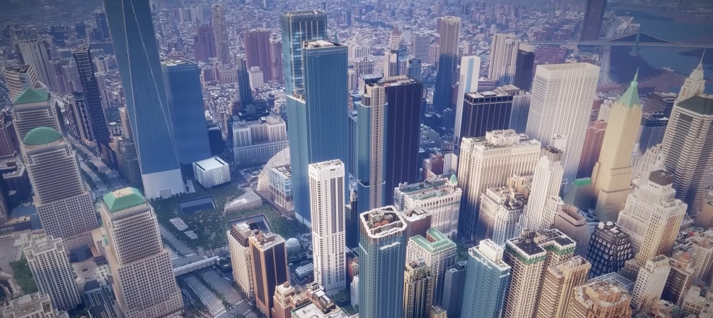 После пяти лет работы энтузиасты воссоздали в Minecraft Нью-Йорк в масштабе 1:1