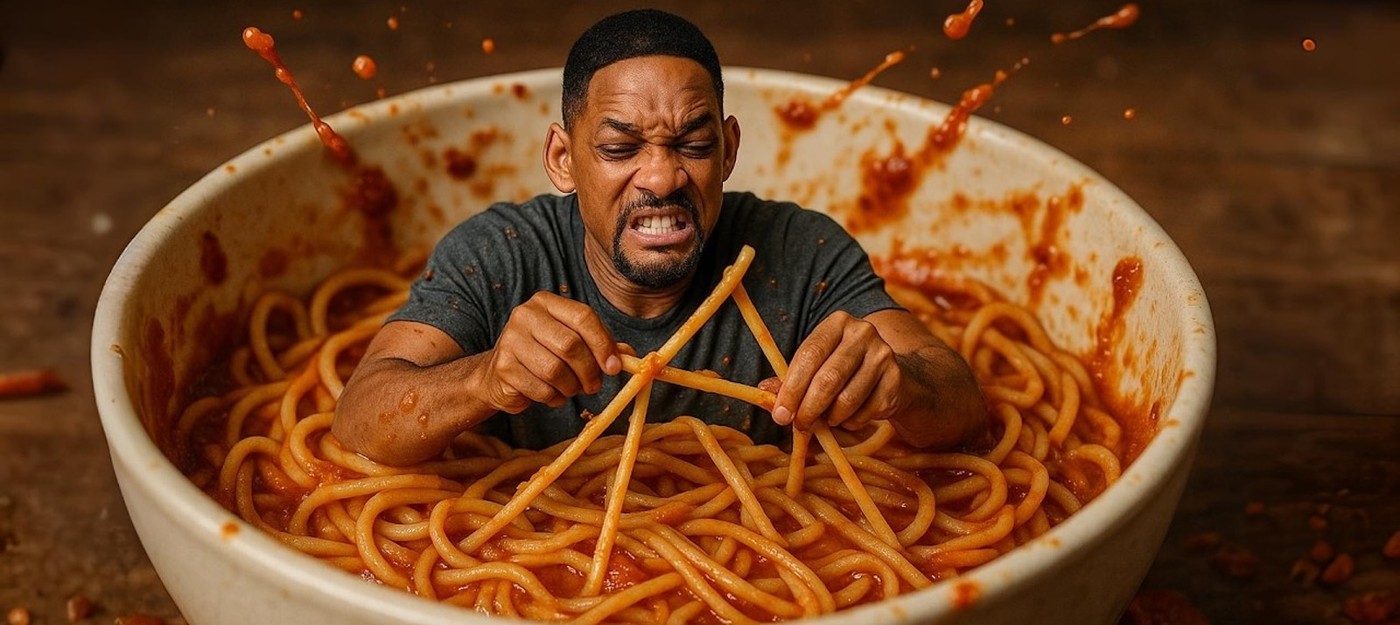 Уилл Смит и макароны – как за 2.5 года поменялись видео, созданные ИИ