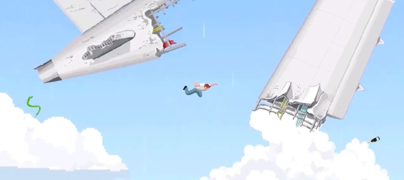 Безумное падение с самолета в трейлере аркады Freefall '95