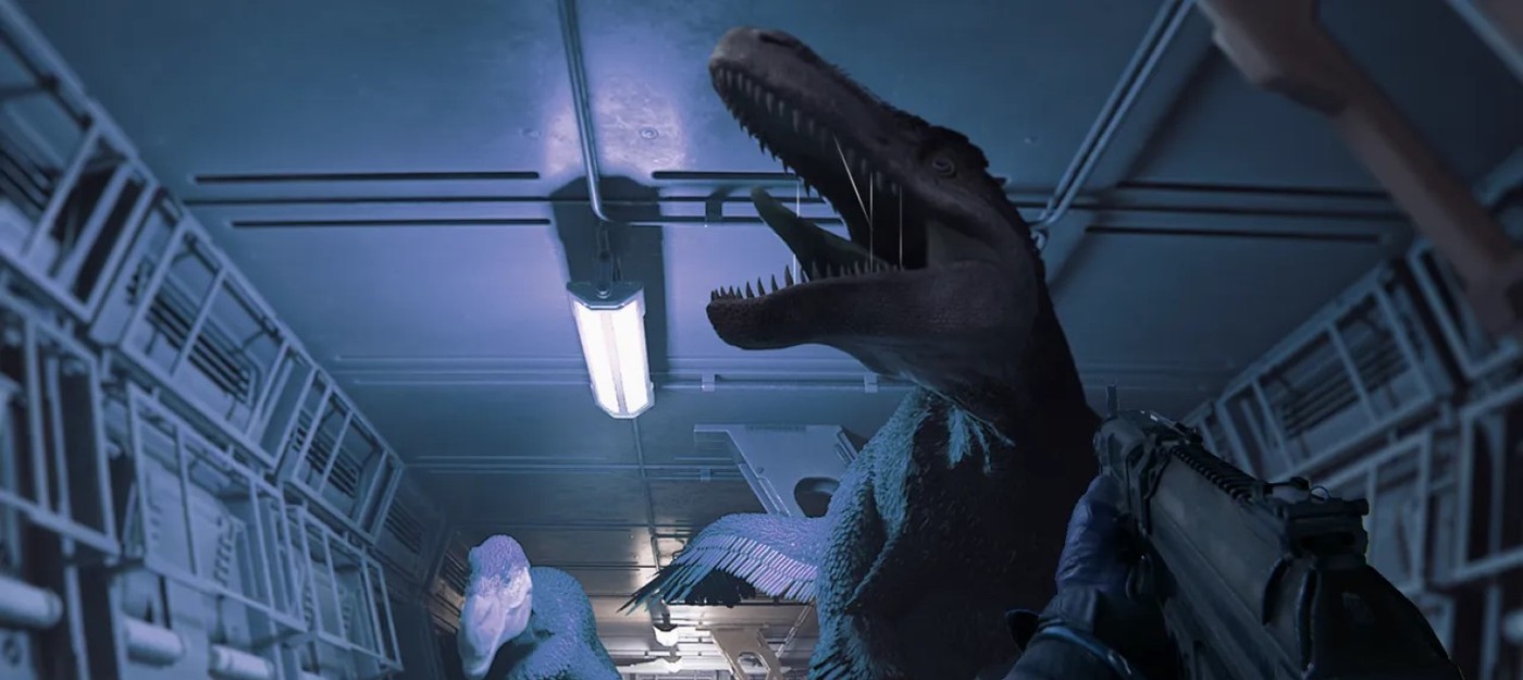 Снег, динозавры, мамонты, сибирь и странное оружие в первом трейлере шутера Fossilfuel 3