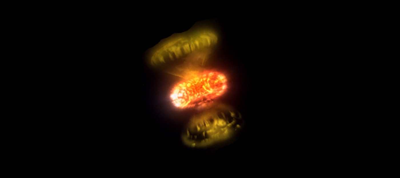Телескопы сняли редкий момент взрыва звезды
