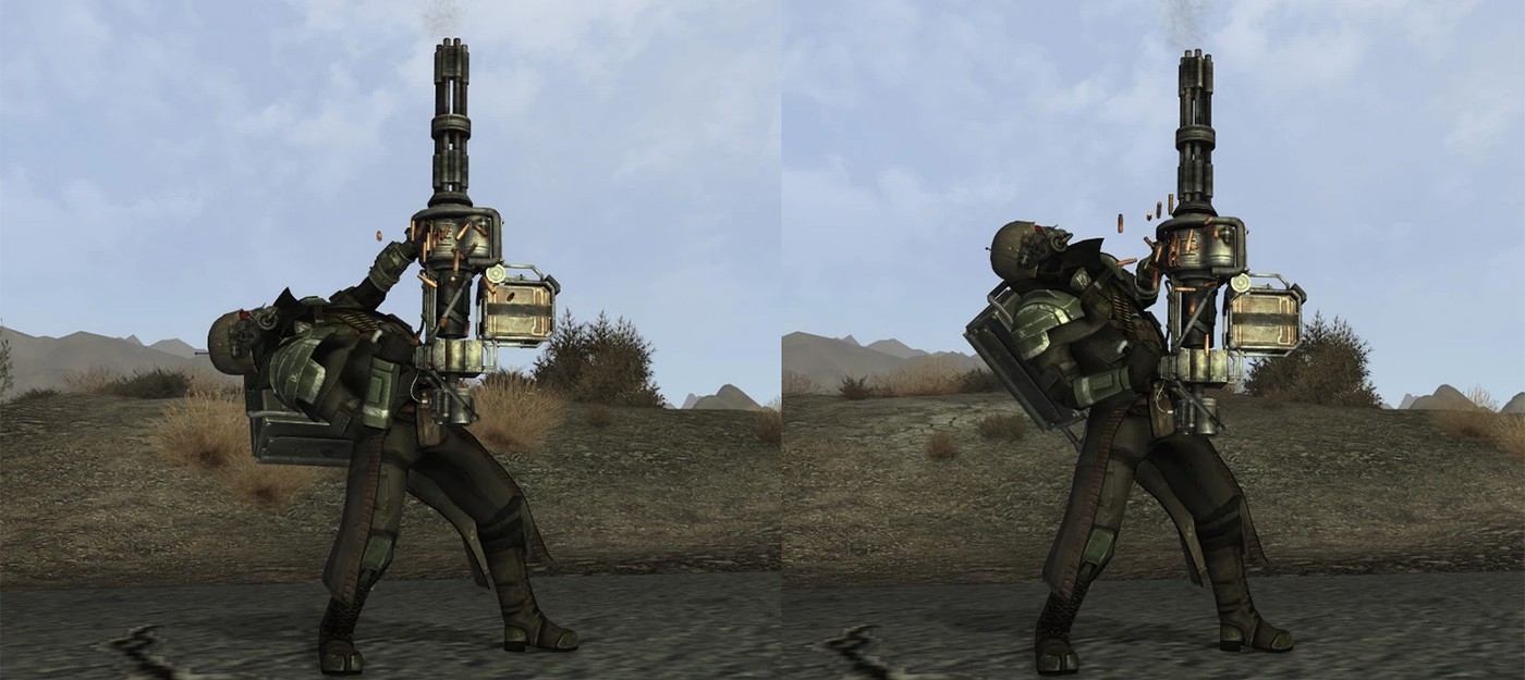 Моддер создал полный оверхол анимаций от третьего лица для Fallout New Vegas
