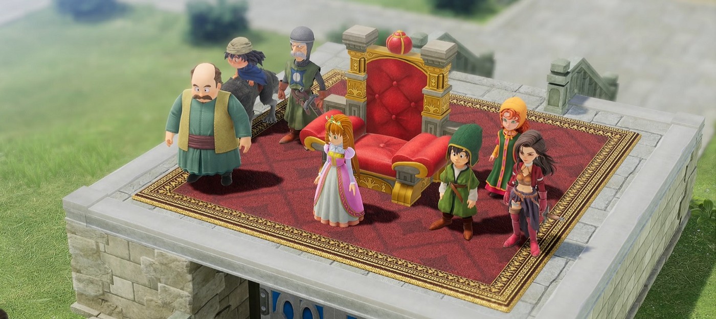 Новый трейлер Dragon Quest VII Reimagined посвятили компаньонам