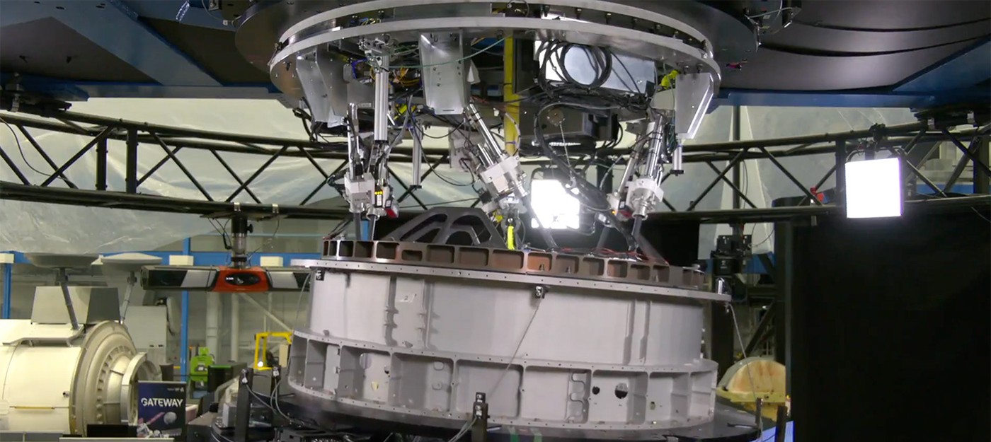 Blue Origin успешно испытала систему стыковки для лунного посадочного модуля и орбитальной станции