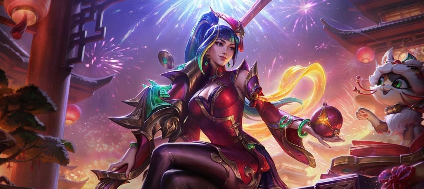 Кейтлин, Юми, Чо'Гат и другие герои в трейлере новых обликов League of Legends к китайскому Новому году