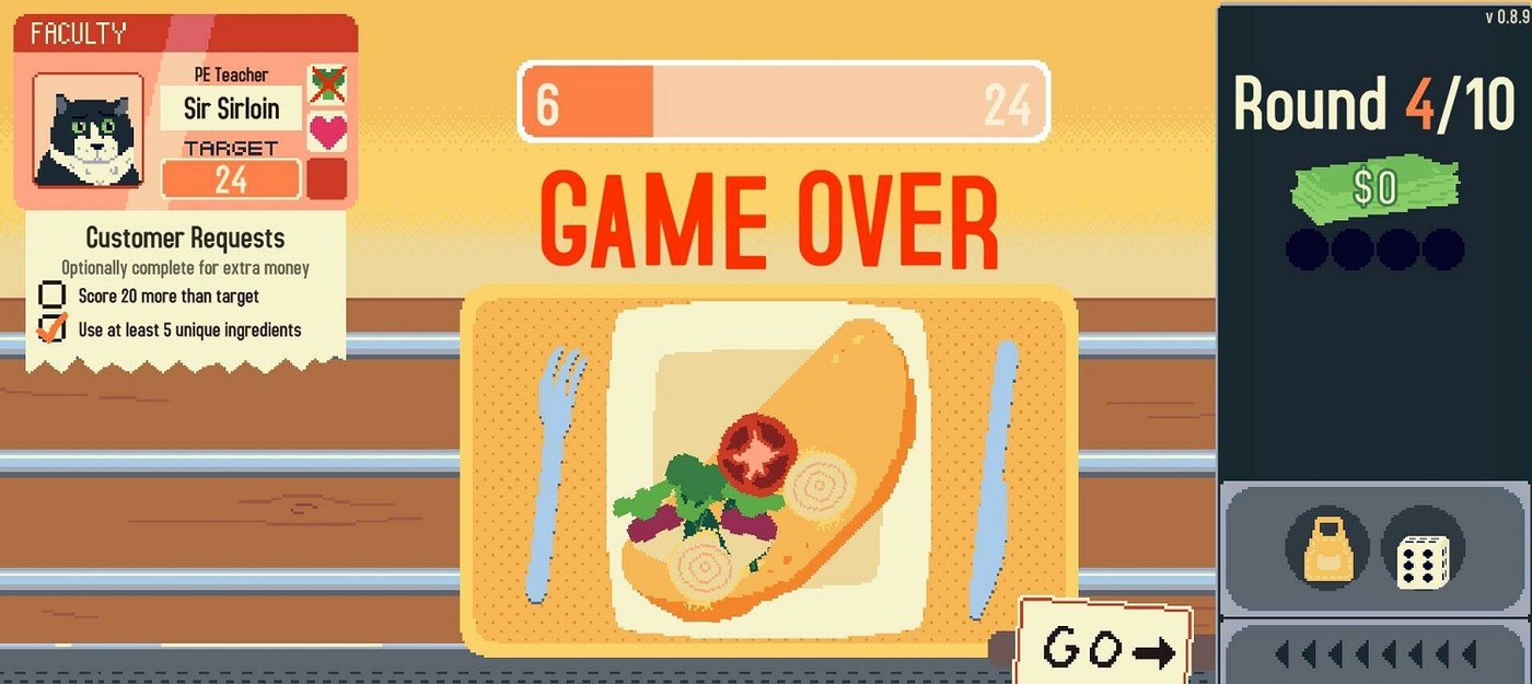 Рогалик про приготовление омлета Omelet You Cook выйдет раньше срока, чтобы избежать конкуренции со Slay the Spire 2