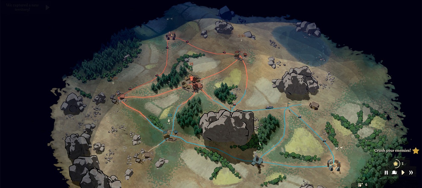 В Steam вышла демоверсия минималистичной стратегии про войну и логистику, где линии снабжения решают всё