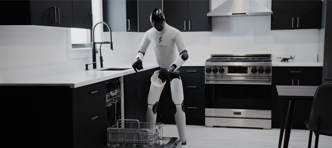 Робот Helix 02 успешно разгрузил посудомойку и удивил человеческими движениями