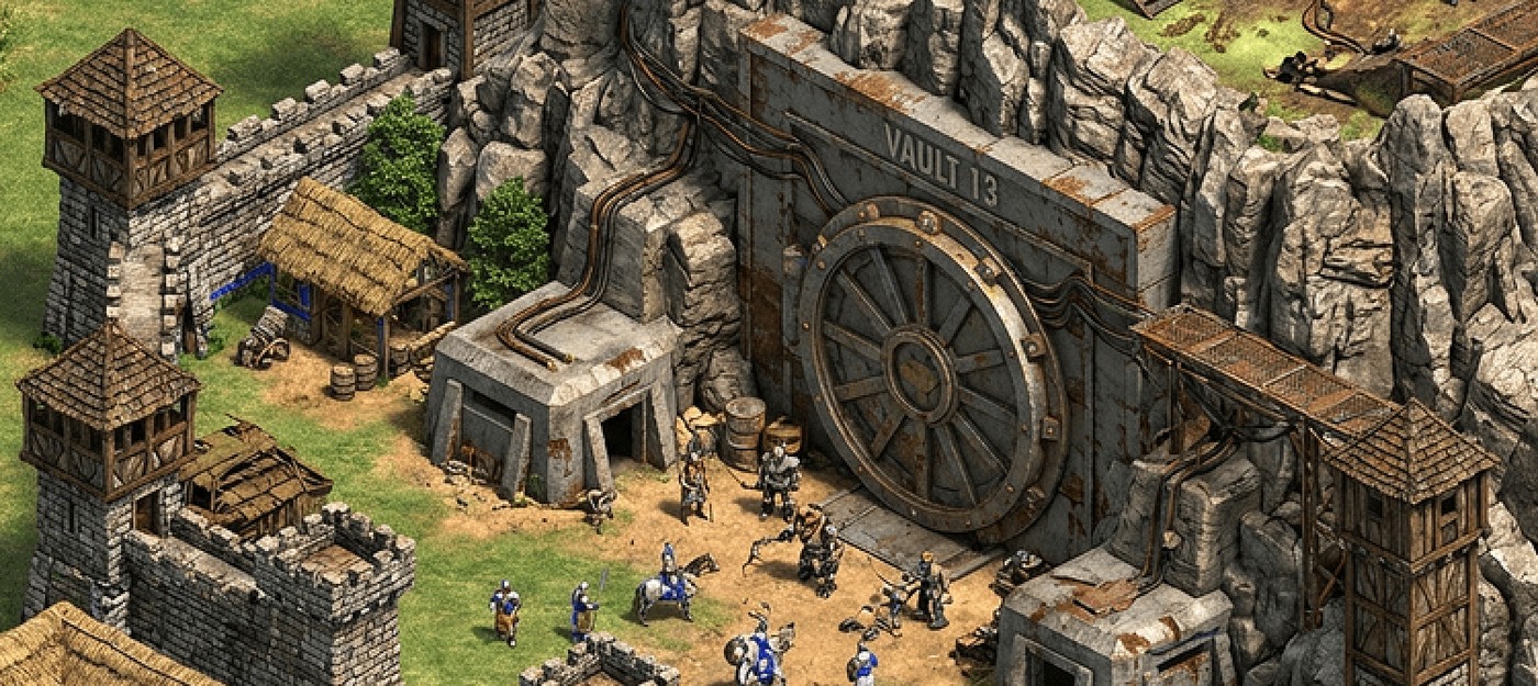 Фанат Age of Empires 2 представил ИИ-концепт постапокалиптического мода по Fallout