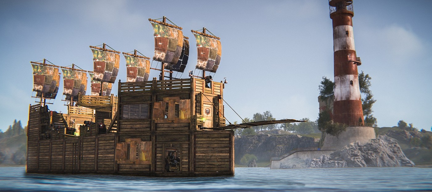Rust получила масштабное морское обновление с улучшенным ИИ и возможностью построить свой корабль