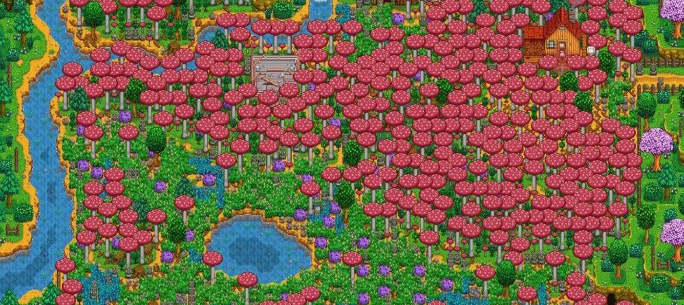 Фанат Stardew Valley проспал 1000 лет в ожидании Haunted Chocolatier и проснулся среди гигантских грибов и бессмертных сердитых куриц