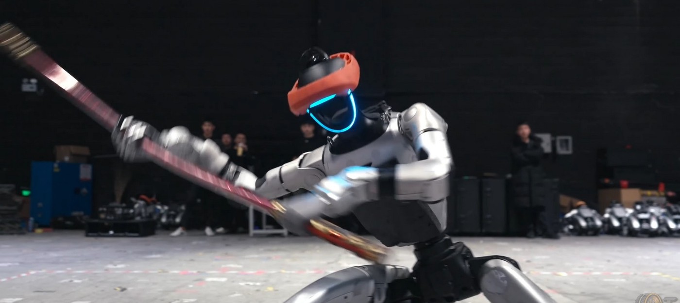 Роботы-кунфуисты устроили шоу на китайском Новогоднем Гала-концерте