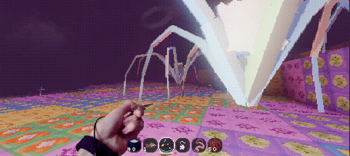 Новый геймплей сюрреалистичного воксельного сурвайвала Lucid Blocks