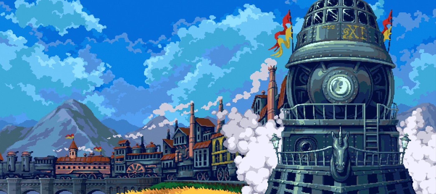 Строительство и управление городом-поездом в трейлере стратегии Steel Artery