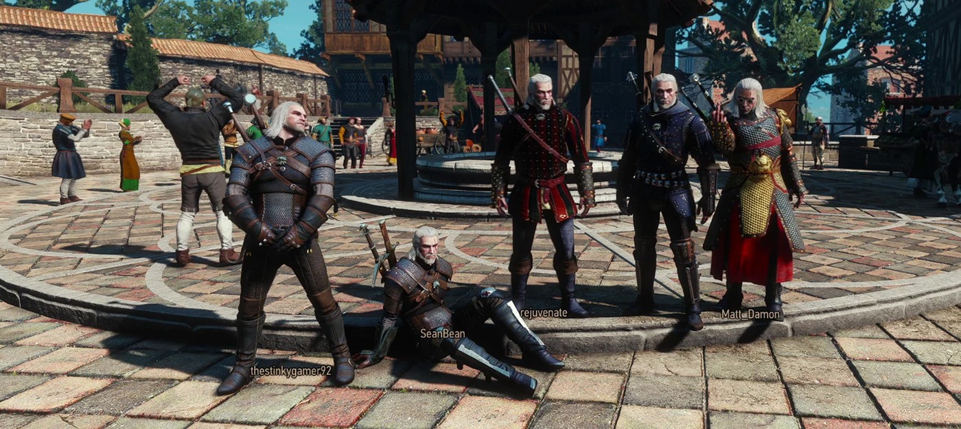 Мод Witcher Online для The Witcher 3 получил обновление с возвращением телепортации между игроками