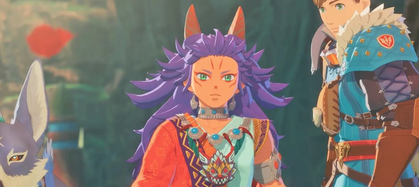 Ожившие рисунки локации в новом трейлере Monster Hunter Stories 3: Twisted Reflection