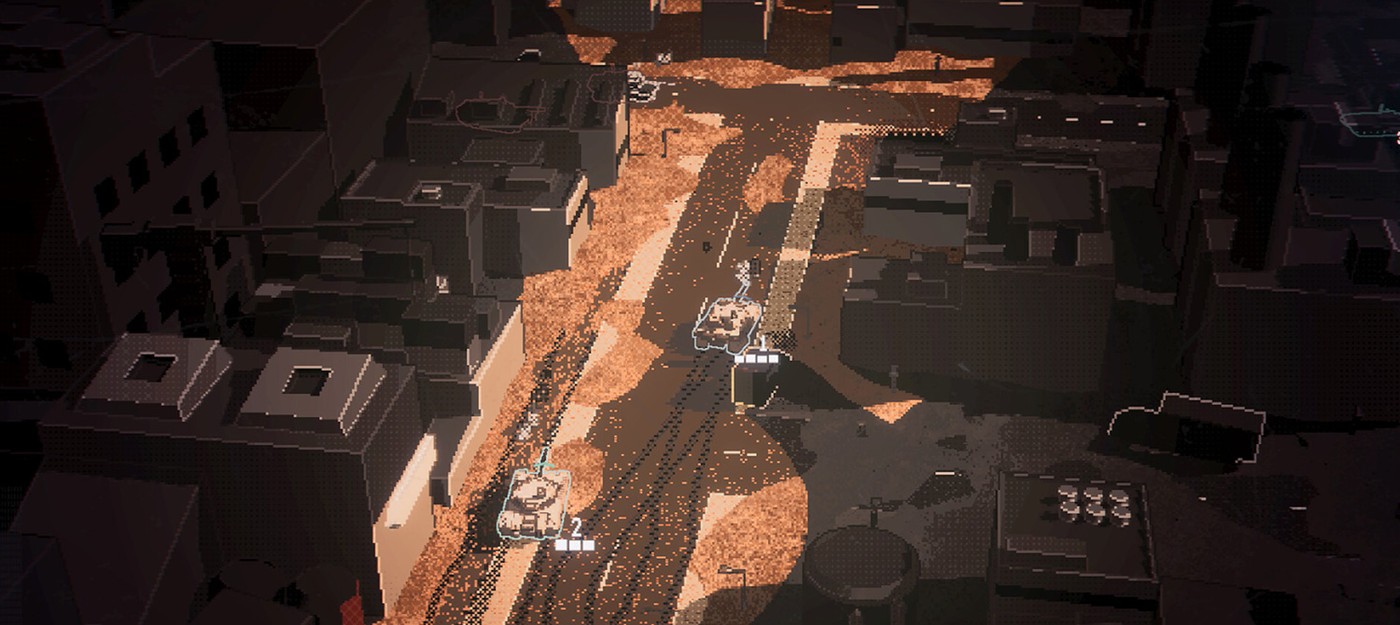 Танковый тактический симулятор Armaphract отправит игроков в городские бои посреди разрушенного мегаполиса