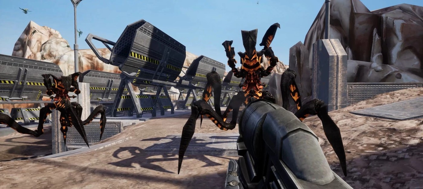 В бумер-шутере по вселенной "Звездного десанта" можно будет сыграть за жука-убийцу