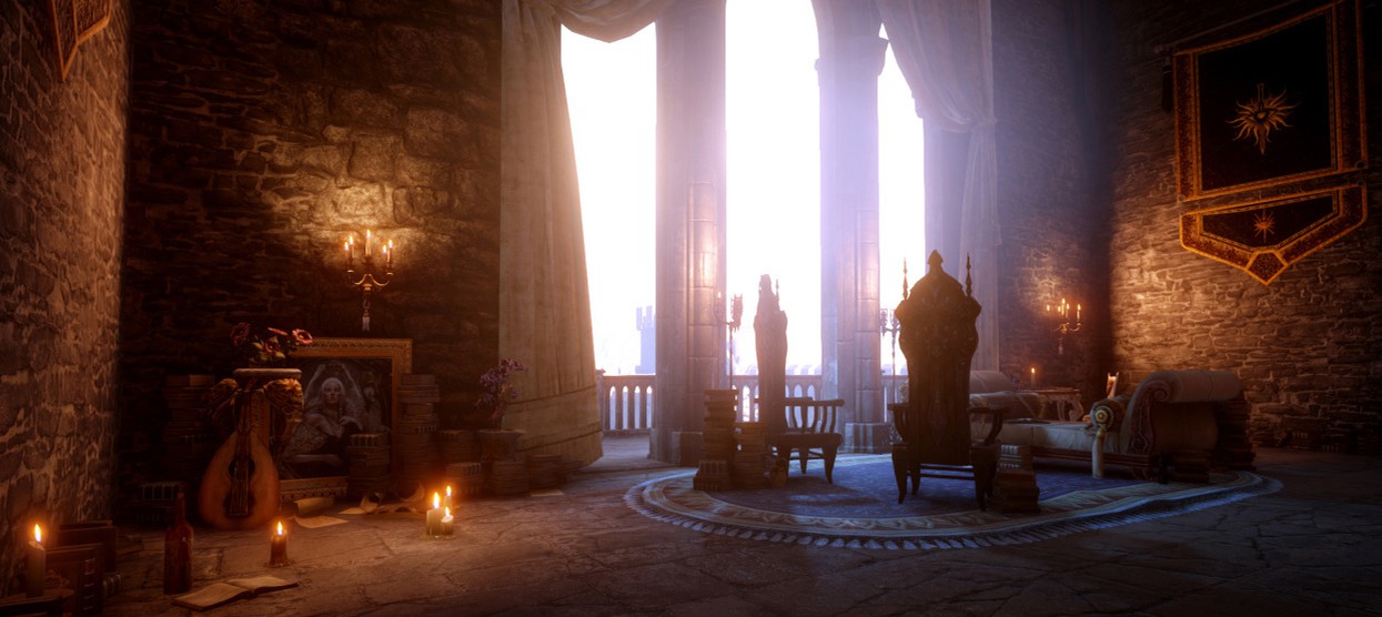 Детали и примеры кастомизации замка в Dragon Age: Inquisition