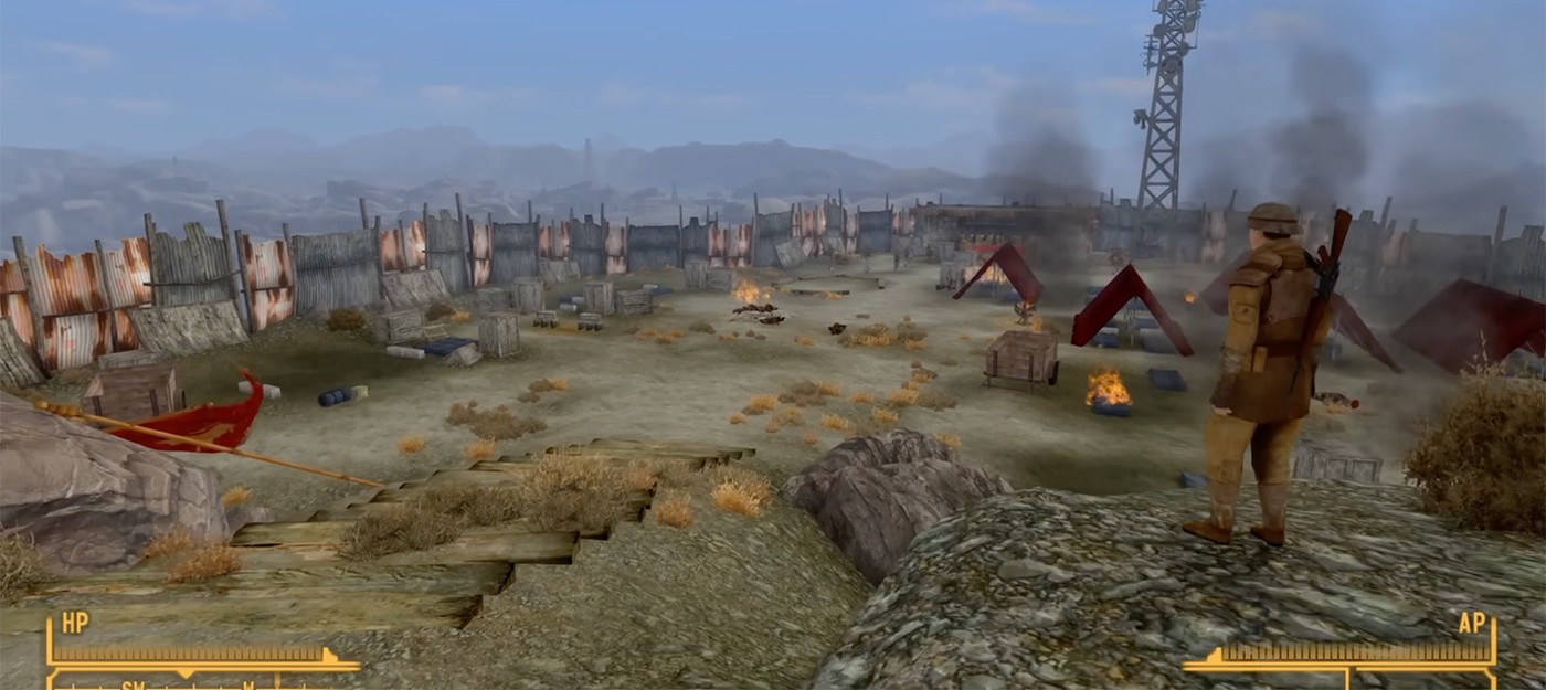 В утёкшей бете Fallout New Vegas нашли вырезанные диалоги для игры после финала