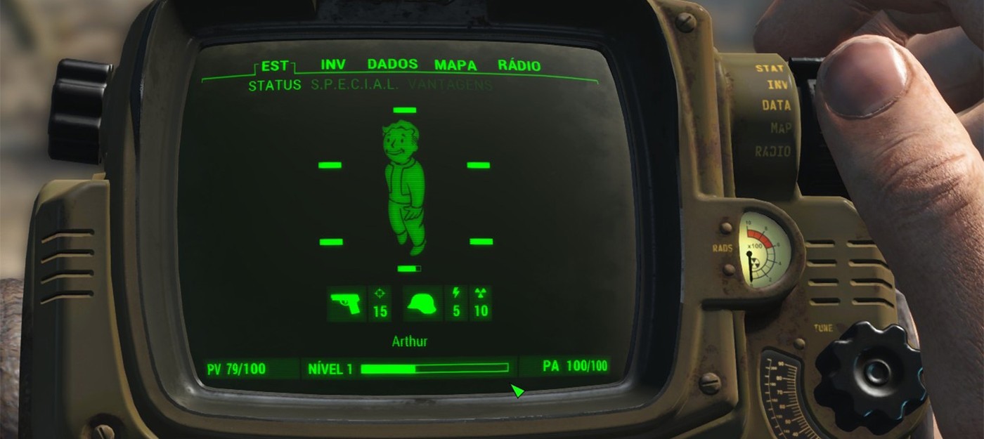 Игрок Fallout показал, как можно иммерсивно управлять Пип-Боем с помощью макро-клавиатуры