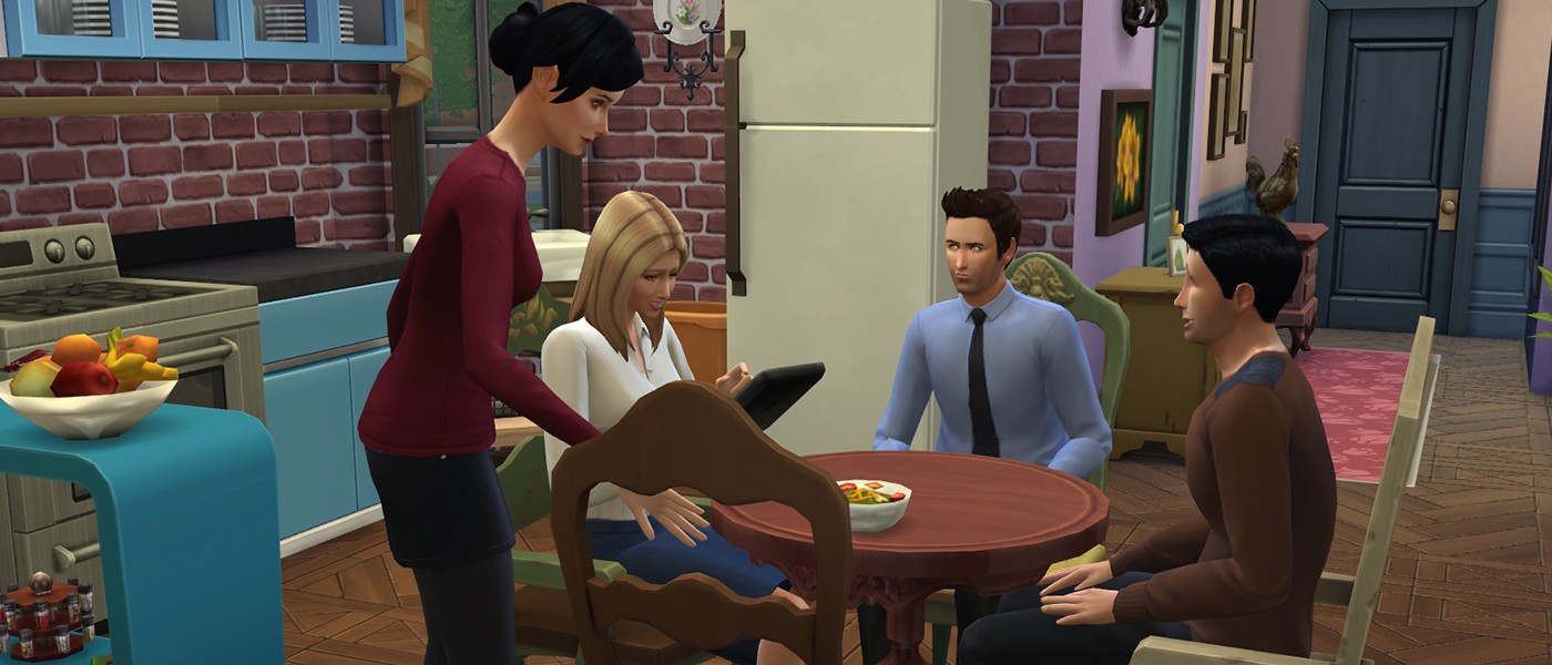 Квартиры "Друзей" в Sims 4