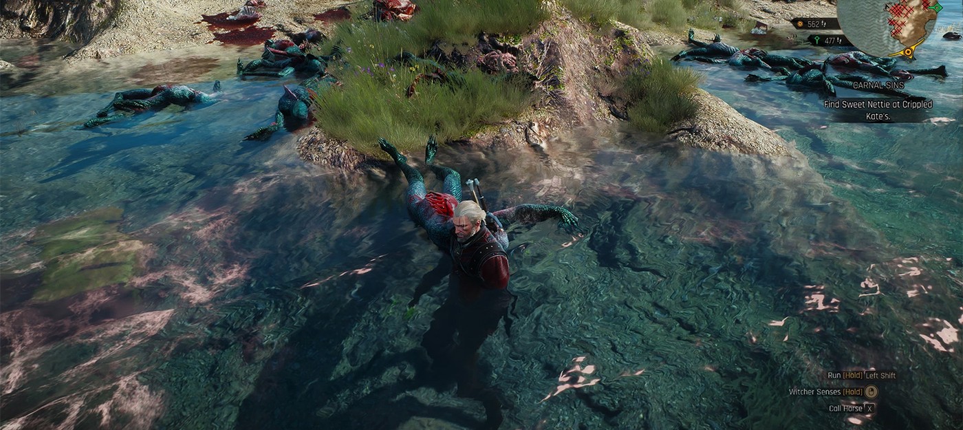 Мод для The Witcher 3 возвращает динамичную физику рэгдоллов с демо E3 2014