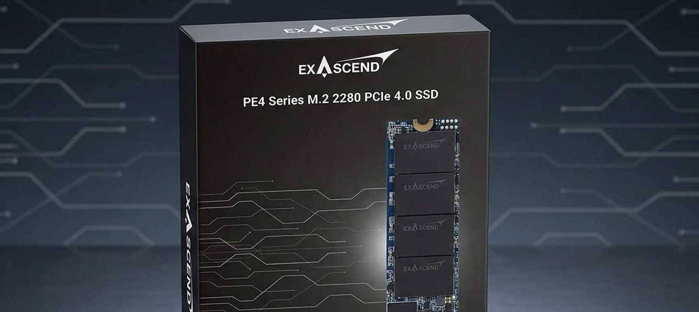 Exascend выпустила первый в мире коммерческий M.2-накопитель на 16 ТБ за 16 000 долларов