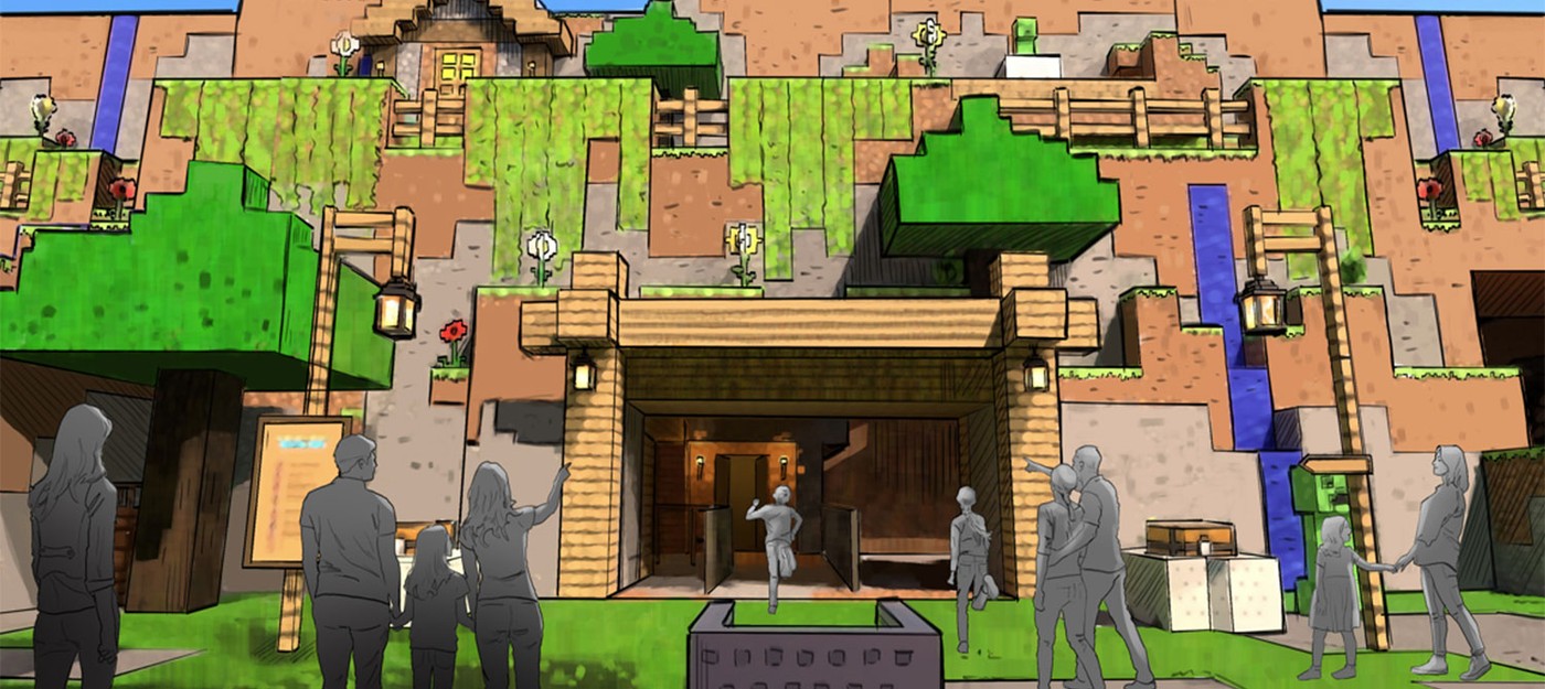 Парк развлечений по Minecraft откроется в Лондоне в 2027 году