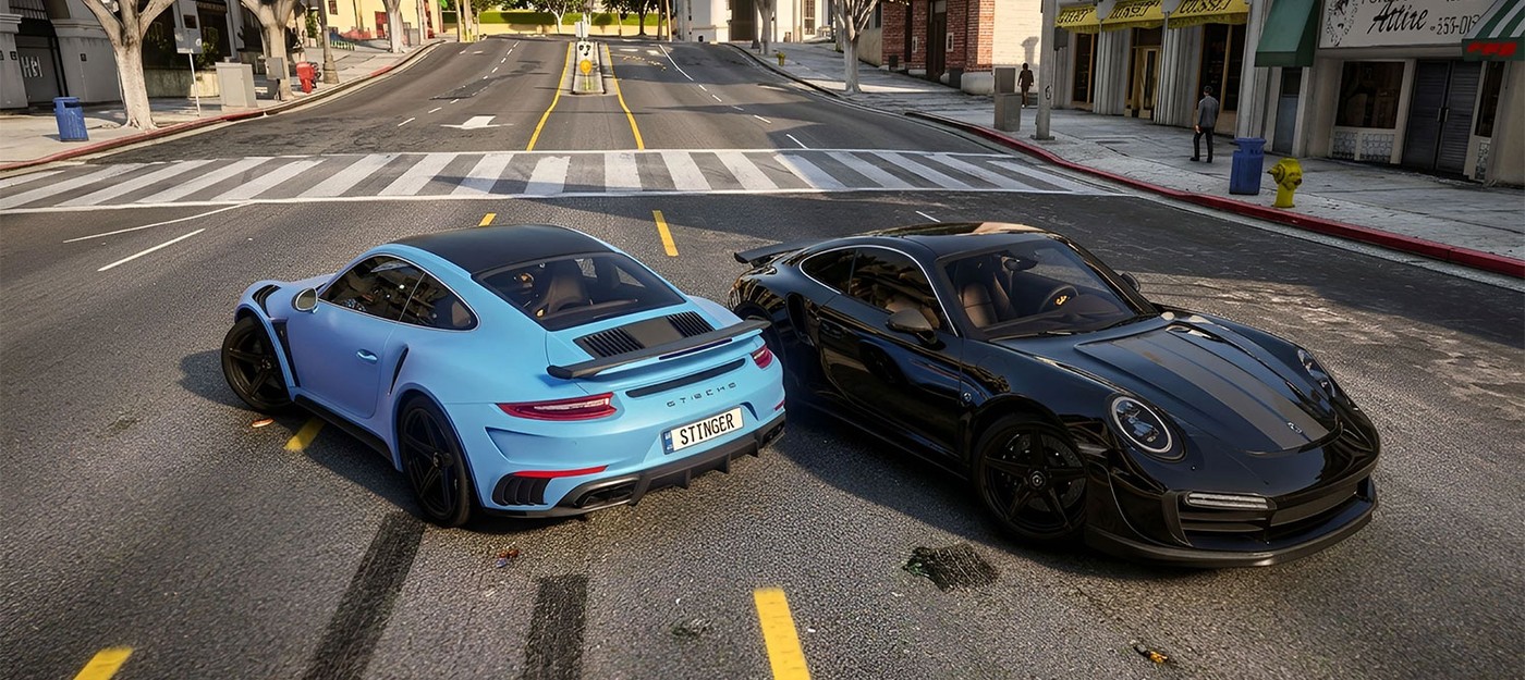 Моддер добавил в GTA 5 Enhanced десять детально проработанных суперкаров