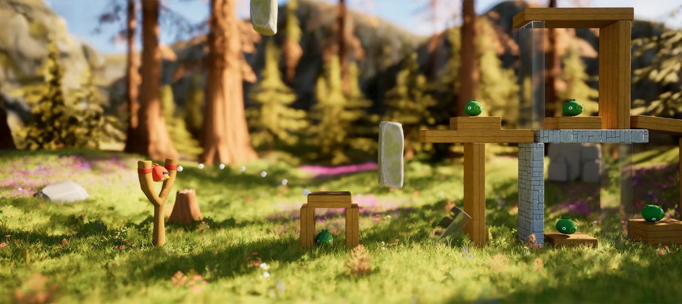 Фанат воссоздал Angry Birds на Unreal Engine 5 в полном 3D