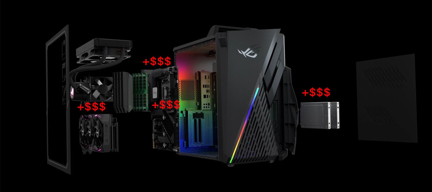 ASUS готовится поднять цены на ПК на 30% из-за дефицита памяти